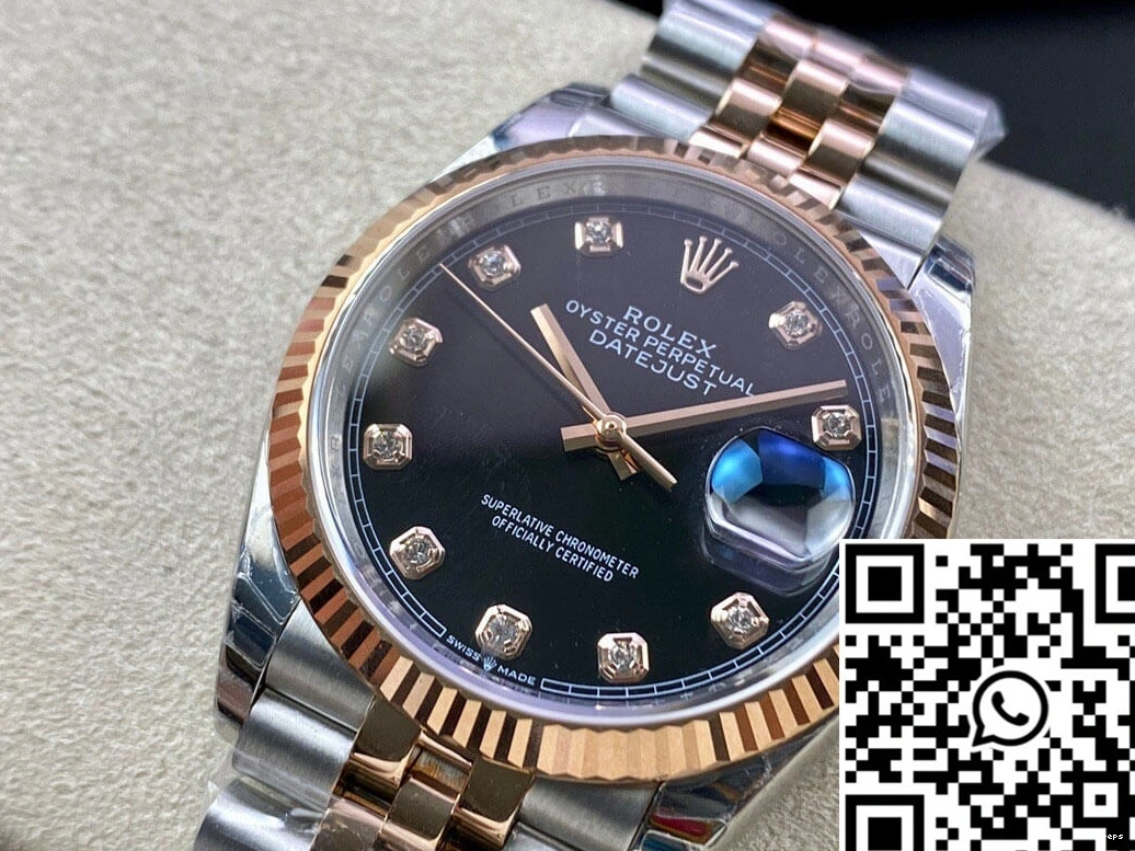 Diamond-set Factory EW M126231-0019 Rolex Dial Datejust 0211
